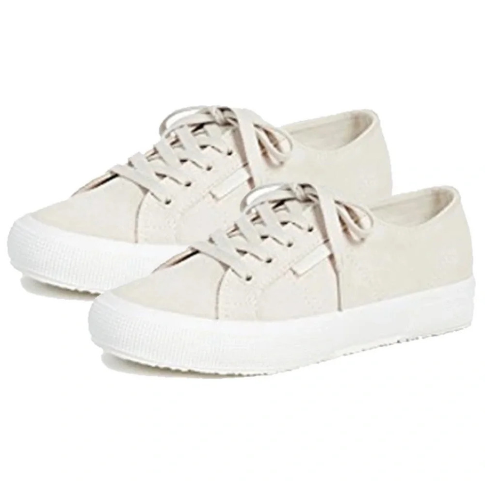 Superga 2750 Suecotlinu Sneakers In Cafe Noir Chunky Platform Size 7.5